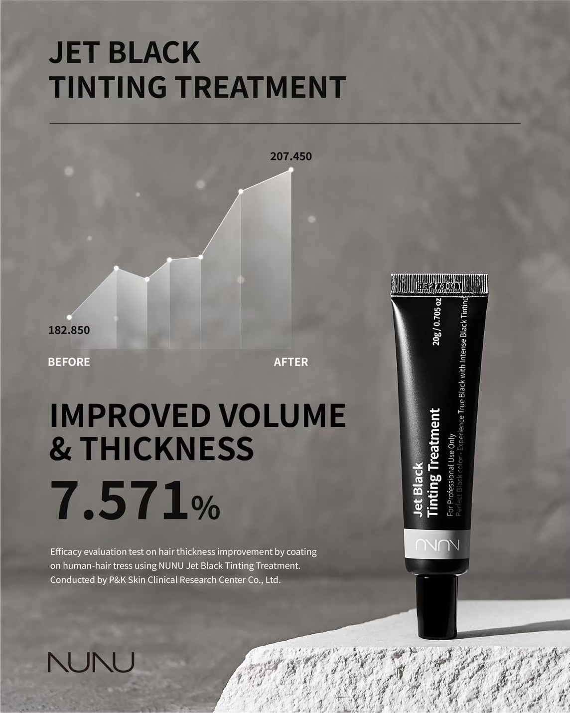 NUNU JET BLACK TINTING TREATMENT